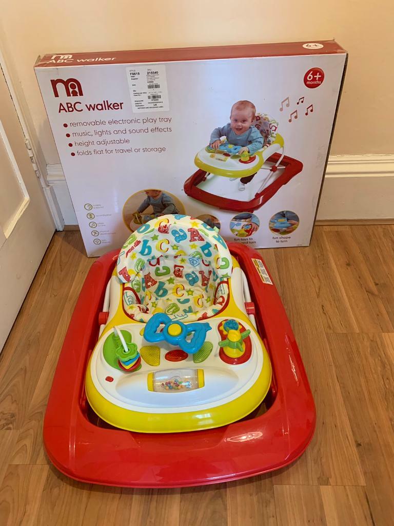 mothercare abc walker